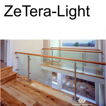 ZeTera Light stainless steel railing system